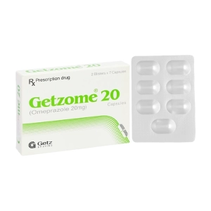 Getzome 20 Getz Pharma 2 vỉ x 7 viên (Omeprazole)