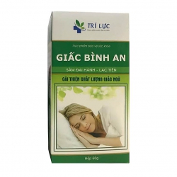 Thực phẩm bảo vệ sức Giấc Bình An, Hộp 60gr