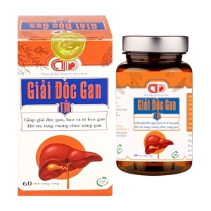 Giải Độc Gan TM Trang Minh 60 viên - Hỗ trợ giải độc gan, bảo vệ gan