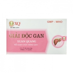 Giải độc gan Xuân Quang 2 vỉ x 10 viên Giải độc gan Xuân Quang 2 vỉ x 10 viên
