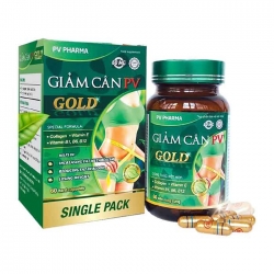 Tpbvsk giảm cân PV Gold, Chai 60 viên Tpbvsk giảm cân PV Gold, Chai 60 viên