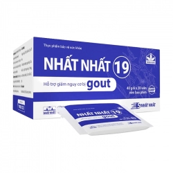 Nhất Nhất 19 40 gói x 20 viên - Giảm nguy cơ bị gút