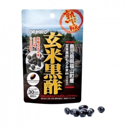 Giấm gạo Orihiro 60 viên - Hỗ trợ tim mạch Giấm gạo Orihiro 60 viên - Hỗ trợ tim mạch