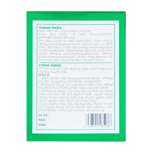 Giảo Cổ Lam Tuệ Linh 100 viên - Hỗ trợ giảm đường huyết cao