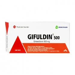 Gifuldin 500 Agimexpharm 2 vỉ x 10 viên