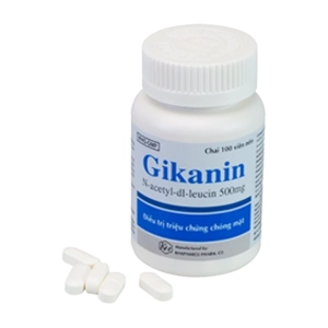 Gikanin 500mg Khapharco 500 viên (Acetylleucin)