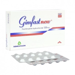 Gimfastnew 120mg Agimexpharm 2 vỉ x 10 viên Gimfastnew 120mg Agimexpharm 2 vỉ x 10 viên
