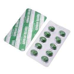 TPCN Ginkgo Biloba Extract 120mg giúp tăng cường lưu thông máu | Hộp 100 viên