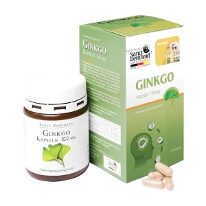 Ginkgo Kapselin 100mg Sanct Bernhard 30 viên - Hỗ trợ hoạt huyết