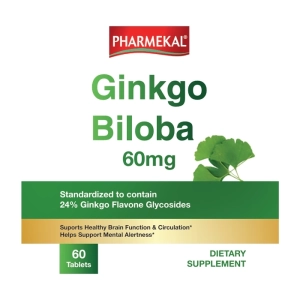 Ginkgo Biloba 60mg Pharmekal 60 viên - Hỗ trợ tuần hoàn máu não