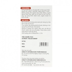 Ginkgo Biloba Citicolin 240mg MediUSA, 10 vỉ x 10 viên