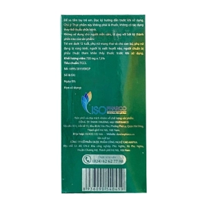 Ginko Sun 360 Isopharco 10 vỉ x 10 viên – Hỗ trợ tuần hoàn não