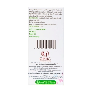 Ginkid Ho Cam New 80ml - Hỗ trợ bổ phế, giảm ho