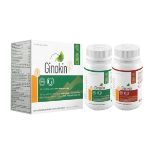 Ginokin Ginic 2 lọ x 30 viên - Hỗ trợ tuần hoàn máu não