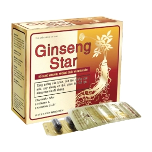 Ginseng Star Thephaco 12 vỉ x 5 viên - Bổ sung nhân sâm