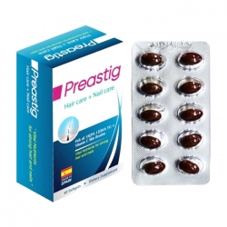 Giúp móng tóc chắc khỏe Preastig BeeKing 6 vỉ x 10 viên