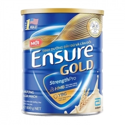 Giúp tăng cường sức khỏe (hương lúa mạch) Ensure Gold StrengthPro Abbott 380g Giúp tăng cường sức khỏe (hương lúa mạch) Ensure Gold StrengthPro Abbott 380g