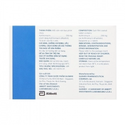 Glazi 250mg Abbott 2 vỉ x 6 viên