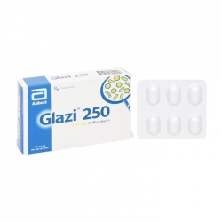 Glazi 250mg Abbott 2 vỉ x 6 viên