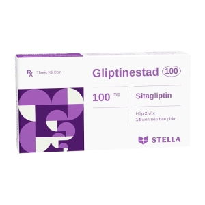 Gliptinestad 100 Stellapharm 2 vỉ x 14 viên Gliptinestad 100 Stellapharm 2 vỉ x 14 viên