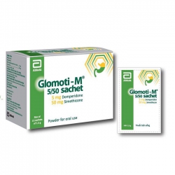 Glomoti M 5mg Abbott, Hộp 12 gói