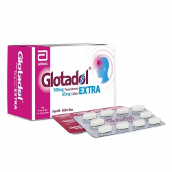 Thuốc giảm đau, hạ sốt  Abbott Glotadol Extra, Hộp 100 Viên Thuốc giảm đau, hạ sốt  Abbott Glotadol Extra, Hộp 100 Viên