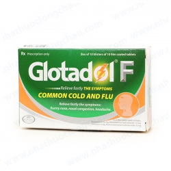 Glotadol F Glomed, Hộp 100 viên