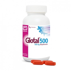 Thuốc giãn cơ  Abbott Glotal 500mg, Chai 100 viên