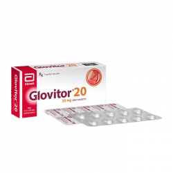 Glovitor 20mg Abbott 3 vỉ x 10 viên