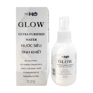 Glow Ultra Purified Water MD H2O 100ml - Nước siêu tinh khiết Glow Ultra Purified Water MD H2O 100ml - Nước siêu tinh khiết