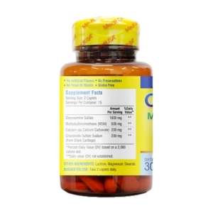 Glucosamine Chondroitin MSM Calcium MediUSA 30 viên - Hỗ trợ giảm thoái hóa khớp Glucosamine Chondroitin MSM Calcium MediUSA 30 viên - Hỗ trợ giảm thoái hóa khớp