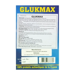 Glukmax 60 viên - Hỗ trợ giảm triệu chứng khô khớp