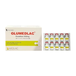 Glumedlac 600mg Medlac Pharma 10 lọ x 10 ống (Glutathion)