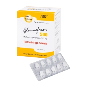 Glumeform 500 DHG Pharma 10 vỉ x 10 viên Glumeform 500 DHG Pharma 10 vỉ x 10 viên