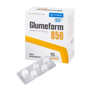 Glumeform 850 DHG Pharma 10 vỉ x 5 viên Glumeform 850 DHG Pharma 10 vỉ x 5 viên