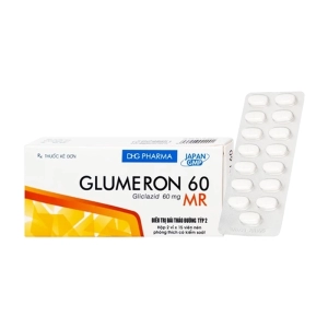Glumeron 60 MR DHG Pharma 2 vỉ x 15 viên (Gliclazide)