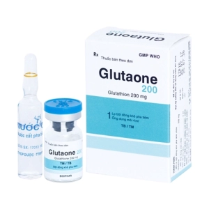 Glutaone 200 Bidiphar 1 lọ + 1 ống (Glutathion)