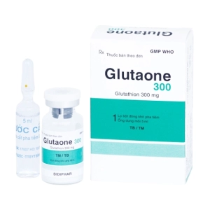 Glutaone 300 Bidiphar 1 lọ + 1 ống (Glutathion)