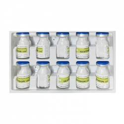 Gluthion 1200 Medlac Hộp 10 lọ x 10 ống - Bột dung khô pha tiêm Gluthion 1200 Medlac Hộp 10 lọ x 10 ống - Bột dung khô pha tiêm