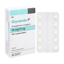 Glyxambi 10mg/5mg Boehringer Ingelheim 3 vỉ x 10 viên