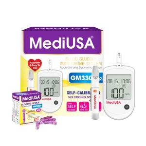 GM330 Max MediUSA - Bộ máy đo đường huyết