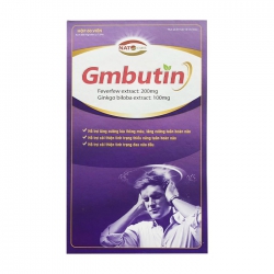 Gmbutin Natocare 60 viên - Viên uống tuần hoàn não