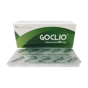 Goclio 80mg Medbolide 3 vỉ x 10 viên (Febuxostat)