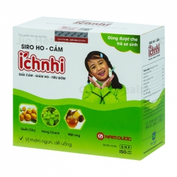 Siro ho - cảm Ích Nhi Nam Dược Hộp 30 gói x 5mL