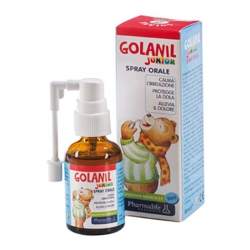 Tpbvsk hỗ trợ điều trị ho, viêm họng Golanil Junior, Lọ 30ml