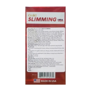 Gold Slimming 20 viên - Hỗ trợ cải thiện béo phì