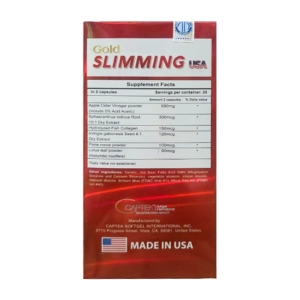 Gold Slimming 20 viên - Hỗ trợ cải thiện béo phì