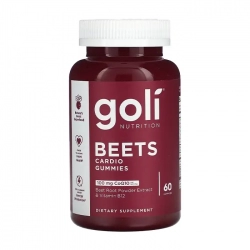 Goli Nutrition Beets Cardio Gummies 60 viên - Kẹo dẻo hỗ trợ tim mạch Goli Nutrition Beets Cardio Gummies 60 viên - Kẹo dẻo hỗ trợ tim mạch