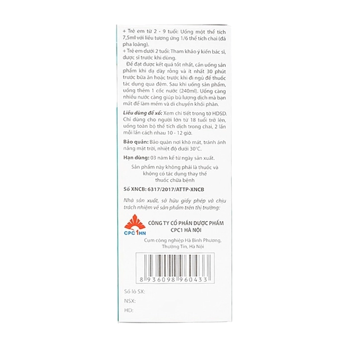 Golistin-Soda CPC1 Hà Nội 45ml