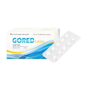 Gored 50mg Young Poong 10 vỉ x 10 viên